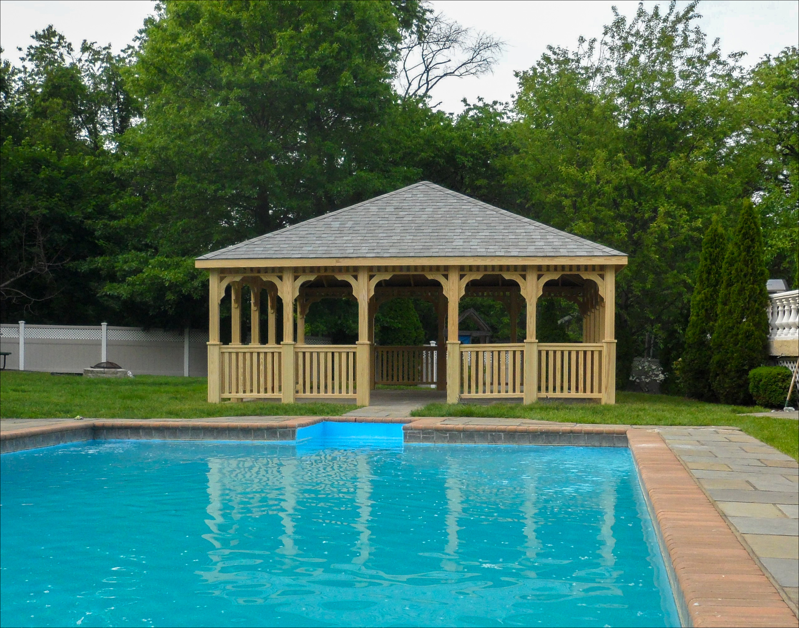 Customer S Photo 20 X 24 Treated Pine Rectangular Gazebo   20x24 Treated Pine Rectangular Gazebo 532995 A 