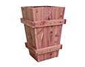 Eastern Red Cedar Bucket Planter