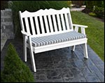 Poly Lumber Royal English Garden Bench