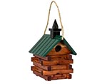 Red Cedar Church Birdhouse