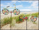 Coastal Bike Wind Spinner