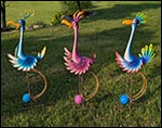 Swinging Dodo Garden Decoration