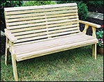 Rollback Garden Bench