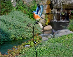 Blue Bird Garden Balancer