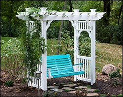 Vinyl Pergola Arbor