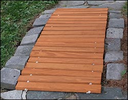 3' Wide Composite Roll-Up Walkway