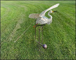 Crane Flying Garden Balancer