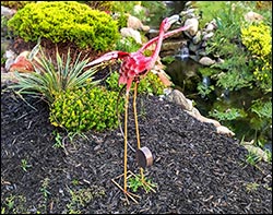 Flamingo Flying Garden Balancer