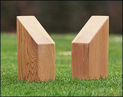 Red Cedar Launch Golf Tee Marker (Set of 2)