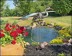 Heron Flying Garden Balancer