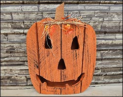 Jack-o'-Lantern Decorative Sign