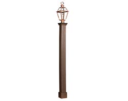 Riverton Poly Lantern Post