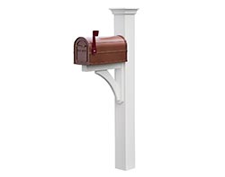 Severn Vinyl Mailbox Post