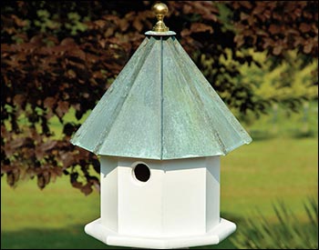 Octagonal Cypress Birdhouse