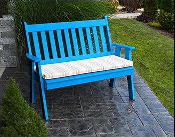 Poly Lumber Traditional English Garden Bench