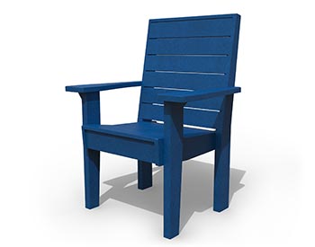 Poly Lumber Coastal Dining Arm Chair