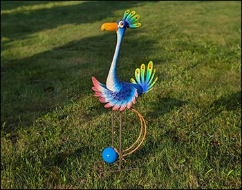 Swinging Dodo Garden Decoration