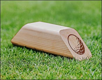 Red Cedar Ace Golf Tee Marker (Set of 2)