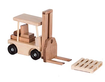 Toy Fork Lift w/ Pallet