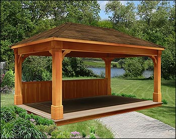 Rustic Red Cedar Ramadas