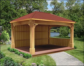 Rustic Red Cedar Ramadas