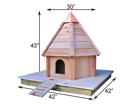 Cypress Duck House