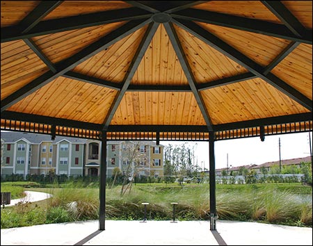 Steel Frame Single Roof Santa Fe (Octagon) Pavilions