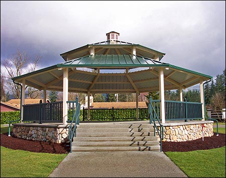 All Steel Double Roof Santa Fe (Octagon) Pavilions