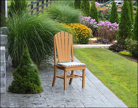 Poly Lumber Adirondack Dining Chair