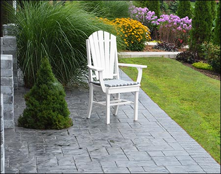 Poly Lumber Adirondack Dining Chair