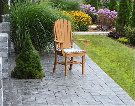 Poly Lumber Adirondack Dining Chair