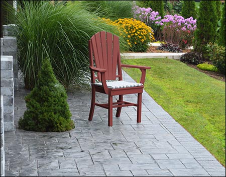 Poly Lumber Adirondack Dining Chair