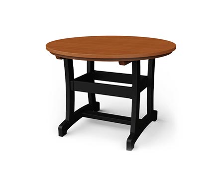 Poly Lumber Round Dining Table