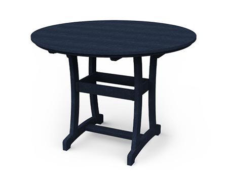 Poly Lumber Round Bar Table