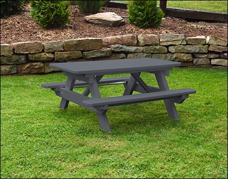 Poly Lumber Kids Picnic Table