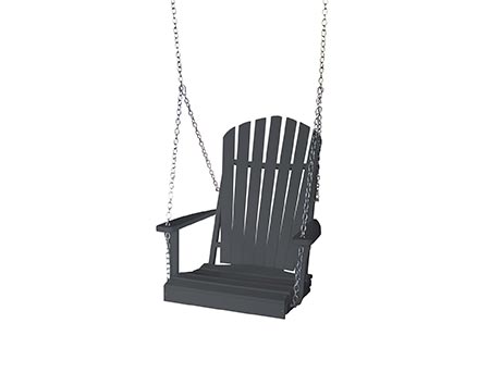 Poly Lumber Adirondack Chair Swing