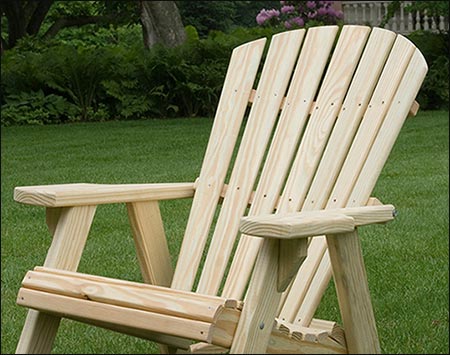 Treated Pine Adirondack Rocker