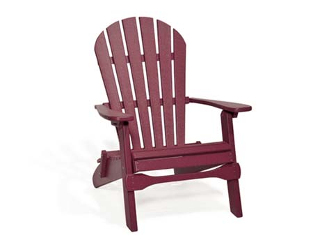 Poly Lumber Adirondack Folding Chair