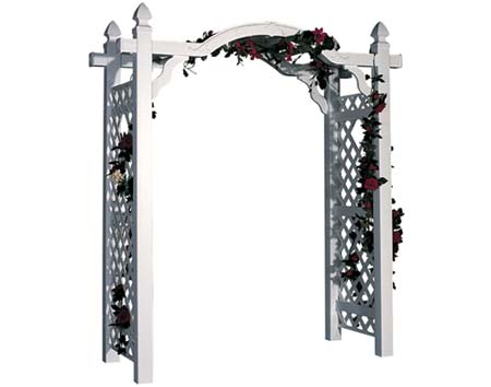 Vinyl Wakefield Arbor