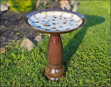 Artistic Bird Bath