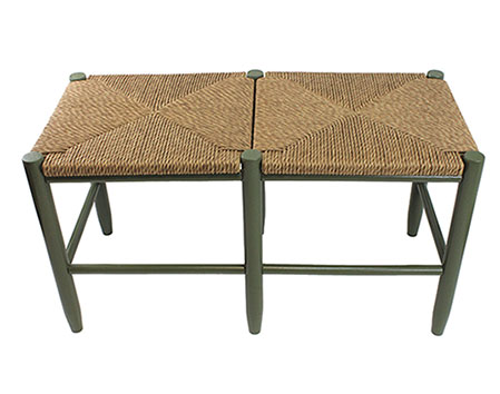 Ash Double Woven Bench