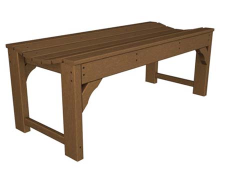 POLYWOOD Backless Bench