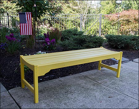 Siesta Backless Garden Bench