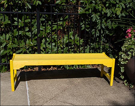 Siesta Backless Garden Bench