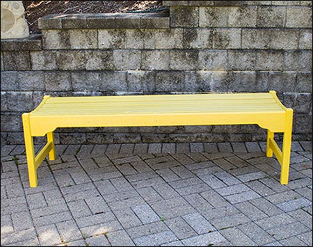 Siesta Backless Garden Bench