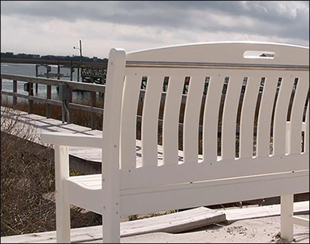 POLYWOOD Nautical Bench