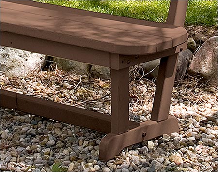 POLYWOOD Commercial Square Picnic Table
