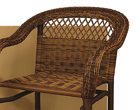 Wicker Sands Bar Stool