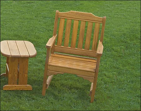 Cypress English Garden Chair