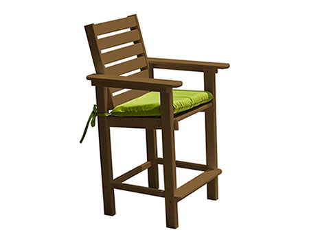 POLYWOOD Captain Counter Chair